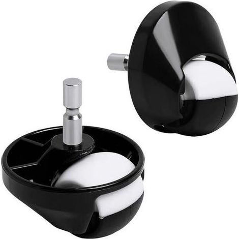 2 Pièces Roue de Roulette de Remplacement pour l'assemblage de Roulettes pour Aspirateur 500 600 700 800 900 series 560 620 650 770 780 880 980 960,Roues de Remplacement pour Aspirateurs Robot (1/5)