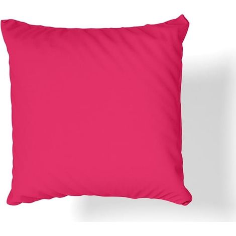 Taie d'oreiller en jersey 40x40 framboise