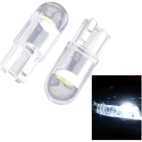 Lot de 10 ampoules LED COB T10 W5W pour plafonnier de voiture, éclairage de lecture intérieur (1/5)