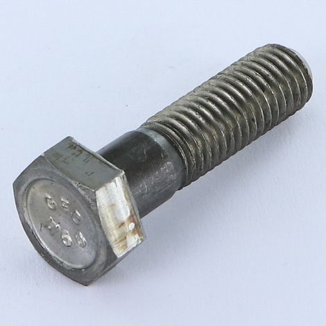 Corps de boulon filetage partiel Tête hexagonale TH M12X45 Classe 6.8 Acier brut-1 pièce