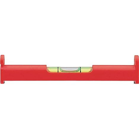 Sola 01431001 Livella a Bolla d‘Aria con Corda, 8 cm, Red