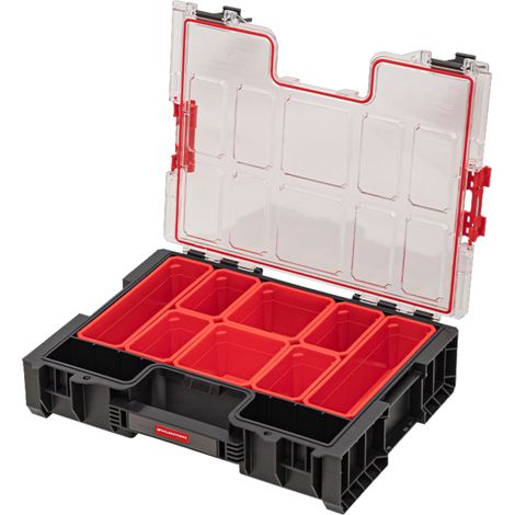 Toolbrothers RHINO L Organizer ECO altezza XL scatole 9 l IP54 con scatole estraibili