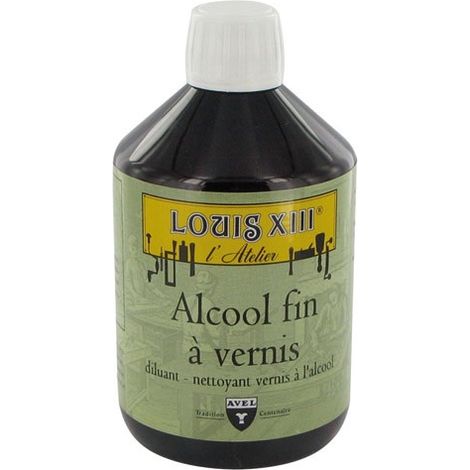 Alcohol fino para barnizar - 500ml - Louis XIII L'atelier