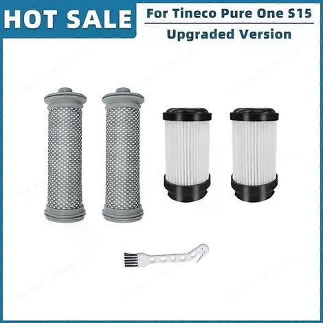 S'applique aux pièces de rechange et accessoires pour aspirateur Tineco Pure One S15 : préfiltre et postfiltre (jeu C) (1/5)