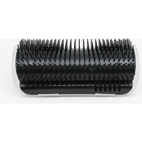 Grattoir de massage anti-poils pour chat noir petit modèle 21 (1/5)