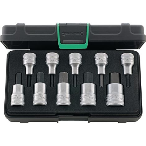 STAHLWILLE Einsatz.-Grt. 1/2" 10tlg. i 6kt. (1/5)