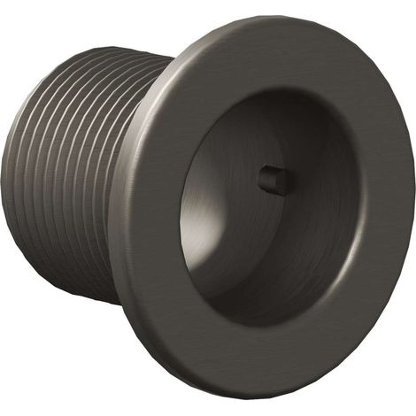 Ravak Accessoires - Couvercle de trop-plein, graphite brossé X01832