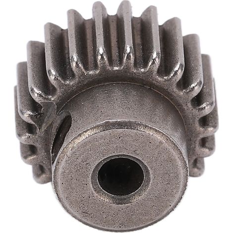 Pignon moteur en fonte durable de 14 mm avec vis à métaux pour voiture télécommandée 1/10 (réf. 104001). (1/5)