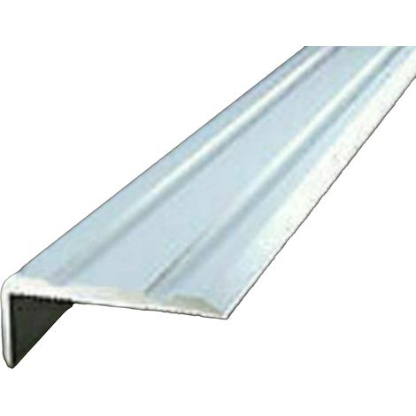 Küberit Winkelprofil Typ237 26x17mm versenkt gebohrt Silber 250cm