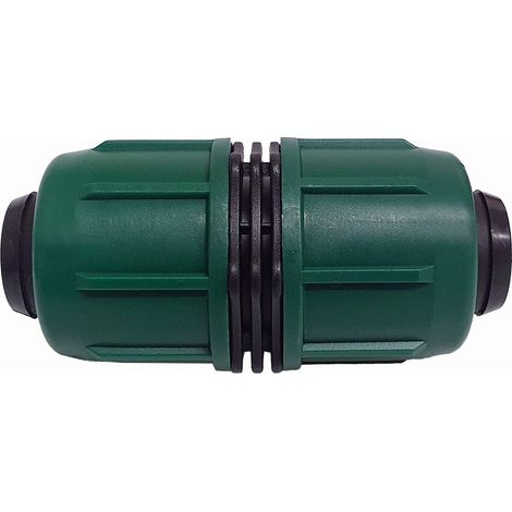 50PZ RACCORDO PER TUBO IN POLIETILENE MANICOTTO A COMPRESSIONE mis. 16x16