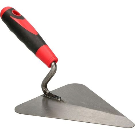 Maurer Truelle triangulaire soudée en acier inoxydable 180 mm (1/5)