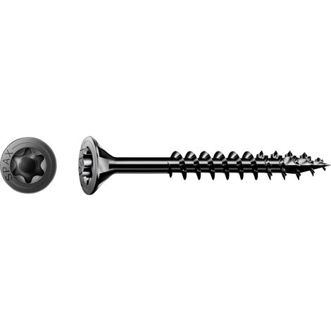 SPAX 0191040450503 Vis à tête fraisée 4.5 mm 50 mm T-STAR plus acier 200 pc(s)