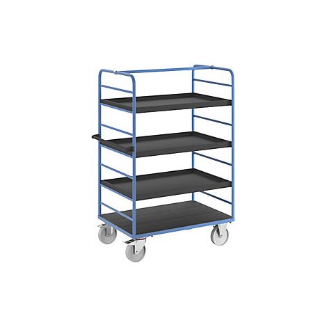 eurokraft pro Carrello a ripiani 2 pannelli laterali (1/4)