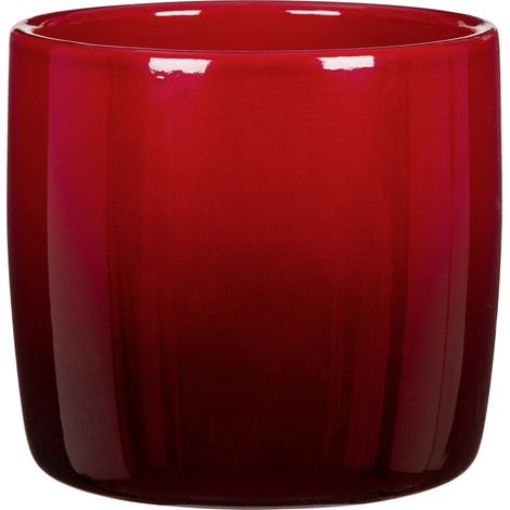 Scheurich Übertopf rot 13,5 x 13,5 cm Keramik