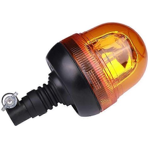 Lampe halogène 12V/24V, feu clignotant d'avertissement d'urgence, feu clignotant pour machines agricoles, camions et tracteurs (1/5)