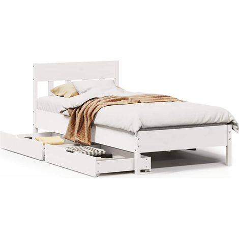 Maison Exclusive - Estructura cama sin colchón madera maciza pino