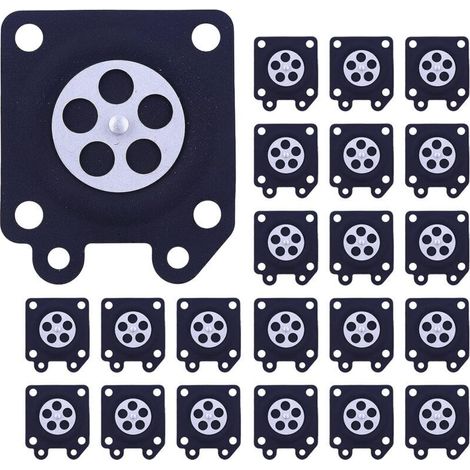 Vergasermembran kompatibel mit Walbro WA/WT/WY/WZ-Serie – Packung mit 20 Stück, OEM-Referenz 95-526