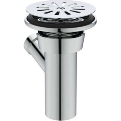 Ideal Standard Ausgussbecken - Siphon mit Ablaufabdeckung, chrom D5870AA