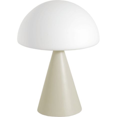 Lampe De Table Led Blip 7W Avec Commande Tactile Et Technologie Cct 2700K-4000K, Structure En Métal Et Verre Soufflé, Couleur Sable - Blip (1/3)