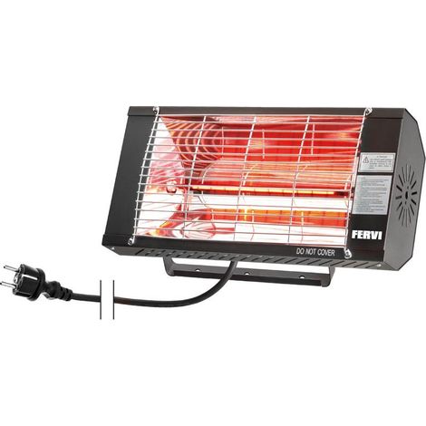 Poele electrique infrarouge mural de 1 300 W