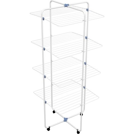 STENDIBIANCHERIA 'VIP 4' cm 71 x 71 x 168 (aperto)  - GIMI