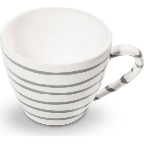 Gmundner Keramik Graugeflammt, Kaffeetasse Gourmet 0,2 Liter (1/2)