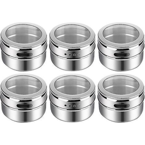 Boîte de rangement en acier inoxydable pour épices (1/3)