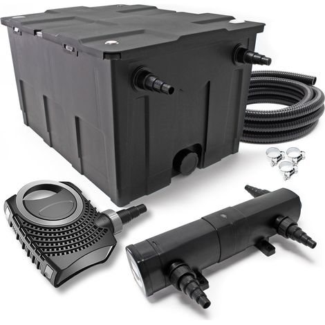 Set per laghetto SunSun CBF-550 CUV-236 36W NEO12000 Pompa Tubo