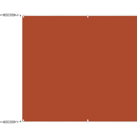 Maison Exclusive - Paravento Verticale Terracotta 140x800 cm in Tessuto Oxford