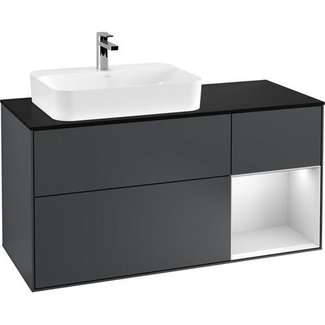 Villeroy & Boch F402MTHG Meuble sous-lavabo Finion F40 (1/2)
