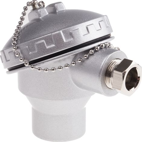 Tête de raccordement 1/2 BSPP pour Capteur de température ( Prix pour 1 )
