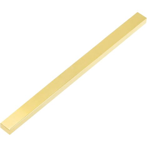 Barre Plate En Laiton H62 0.2"x0.59"x14" Barre Pleine En Laiton (1/5)