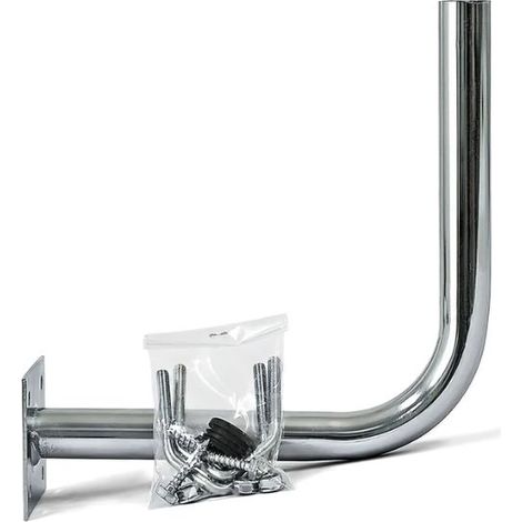 Husqvarna – Support fixation antenne EPOS NERA – Acier résistant – Fixation murale ou sur mât Ø30-50 mm – Compatible robots tondeuses