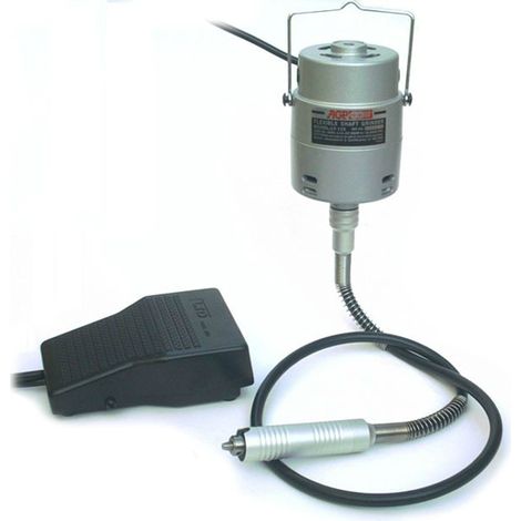 TRAPANO CON ALBERO FLESSIBILE COMANDO A PEDALE 0.25hp MINITRAPANO