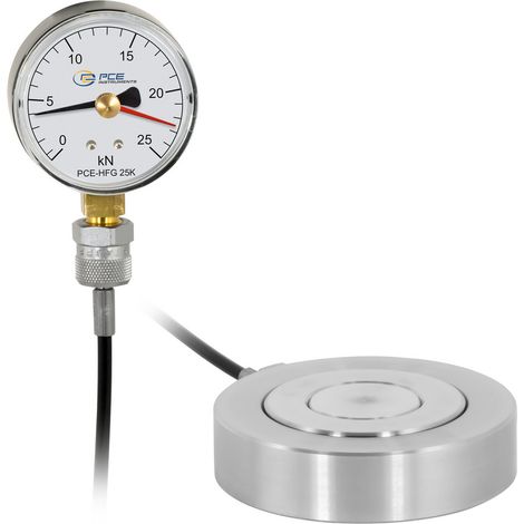 PCE Instruments PCE-HFG 25K-E100 Kraftmessgerät 0 - 25000 N Werksstandard (ohne Zertifikat) (1/5)