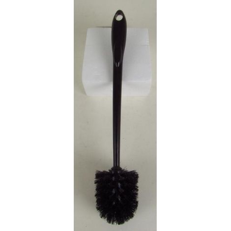 24x Toilettenbürste 39,5x8cm WC Klo reinigen putzen schwarz / weiß (1/2)