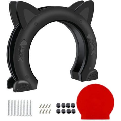 Interior Cat Door, Cat Door, Cat Flap for Cats up to 10 kg, Cat Tunnel for Bedroom Door (1/5)