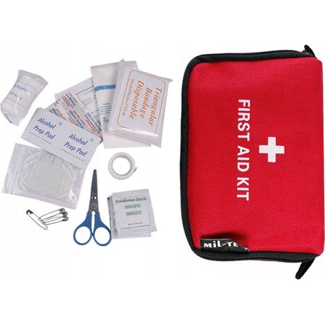 Erste-Hilfe-Set mit Ausrüstung Mil-tec Erste-Hilfe klein Rot