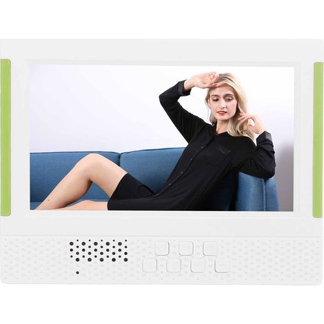 Cadre photo numérique 7 pouces avec lecteur vidéo, horloge, calendrier et télécommande. Prise UE 100-240 V. (1/5)
