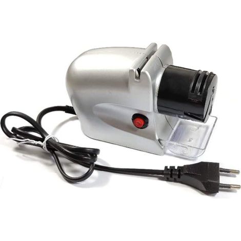 Afilador de cuchillos eléctrico, afilador de cuchillos, base antideslizante, afilador de cuchillos profesional, apto para cuchillos, tijeras y destornilladores. (1/5)