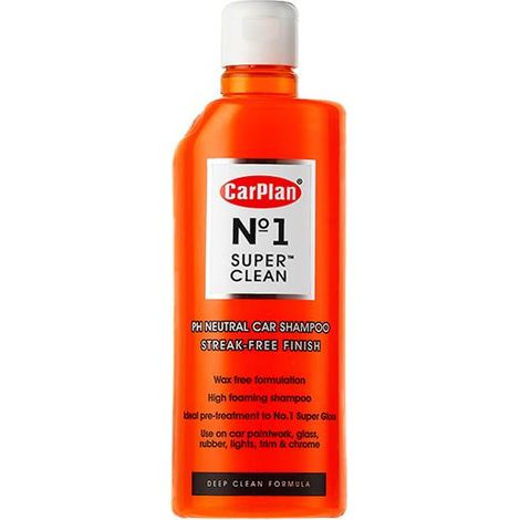 CarPlan CSC600 No.1 Super Clean Car Shampoo 600ml CSC600 C/P0575