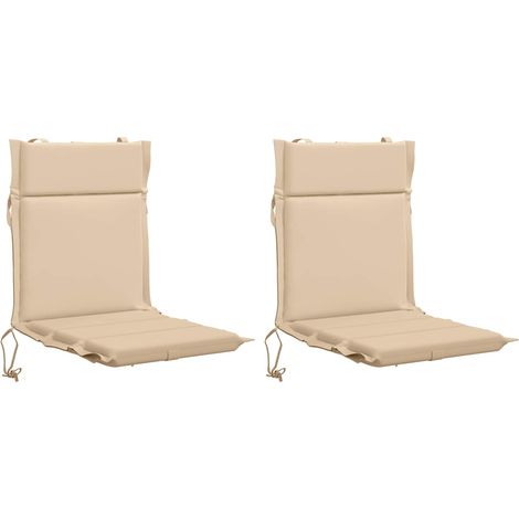 Cojines para Sillas de Respaldo Alto en 2 Piezas GEMERT 2 pcs vidaXL (1/5)