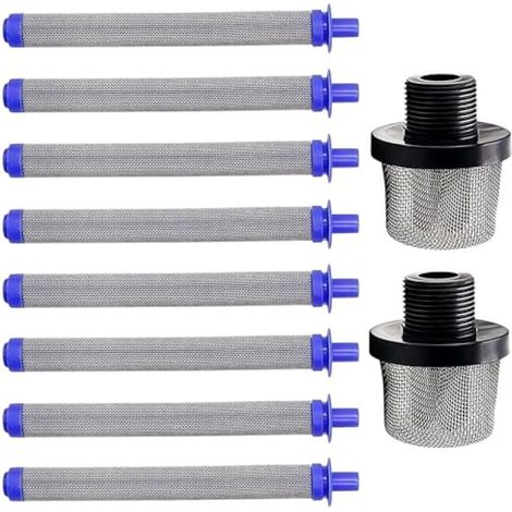 Lot de 2 filtres d'aspiration 288716 et 8 filtres pour pistolet pulvérisateur sans air 288749 (1/5)