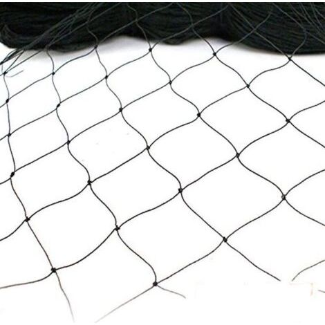 Rete anti-uccelli, rete, rete per voliere, rete anti-uccelli (7,5 m x 15 m), rete da 25 mm, rete intrecciata extra resistente, rete anti-uccelli, rete per alberi da frutto, rete anti-gatti, riutilizza (1/4)
