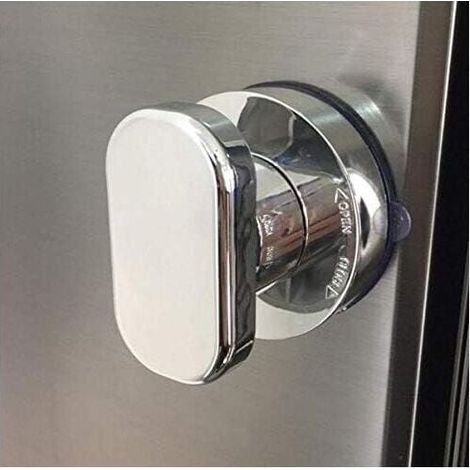 Puissante Ventouse Poignée de Porte en Verre Miroir, Réfrigérateur Tiroir Salle de Bain Ventouse Accoudoir Mural, Baignoire Poignée de Douche Cuisine Tiroir Bouton d'armoire Ventouse-- (1/5)