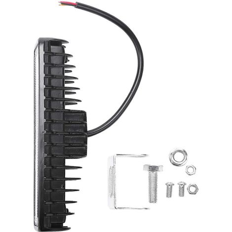 Barre lumineuse LED stroboscopique 48 W à clignotement blanc et jaune pour quad, SUV, moto, camion et remorque tout-terrain (1/5)