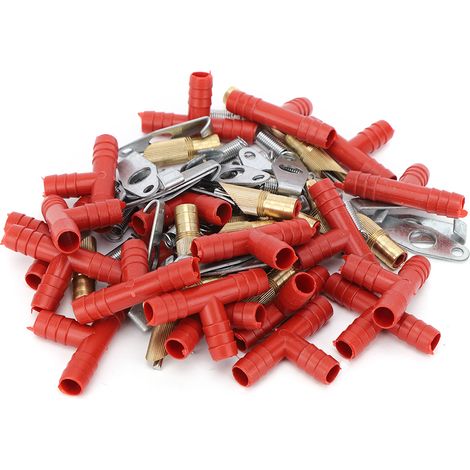 Lot de 20 Abreuvoir, Tétine, Plastique, Cuivre, Fer, Fond amovible, Lapin, Furet, Rongeur (1/5)