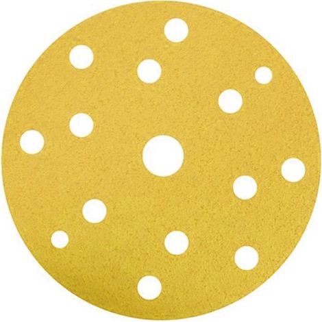 Papierscheibe Klettband weich HERMES - VC154 - Ø 150 - 17 Löcher - EB137 - G 100 - 6250642