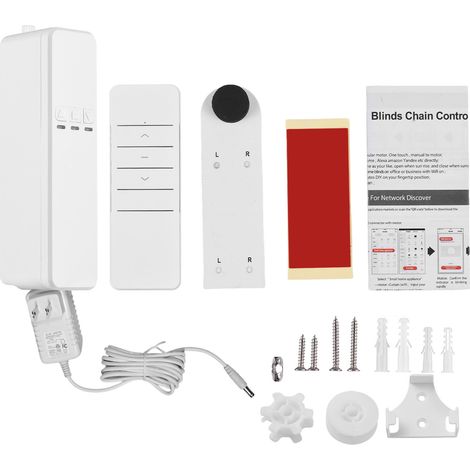 Ouvre-rideau automatique intelligent avec télécommande TY WiFi App/minuterie commande vocale et plus proche pour le bureau à domicile prise américaine (1/5)