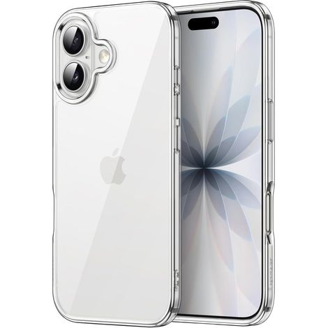 Handyhülle iPhone17 stoßfest Antikratzer nichtvergilbend Durchsichtig (1/5)